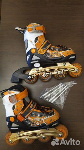 Коньки роликовые детские раздвижные Коньки роликовые детские раздвижные