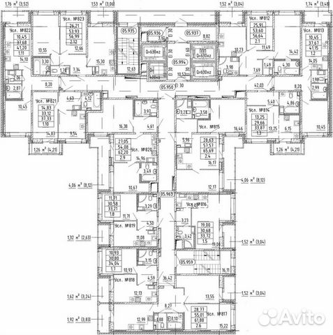 1-к квартира, 41.2 м², 19/20 эт.