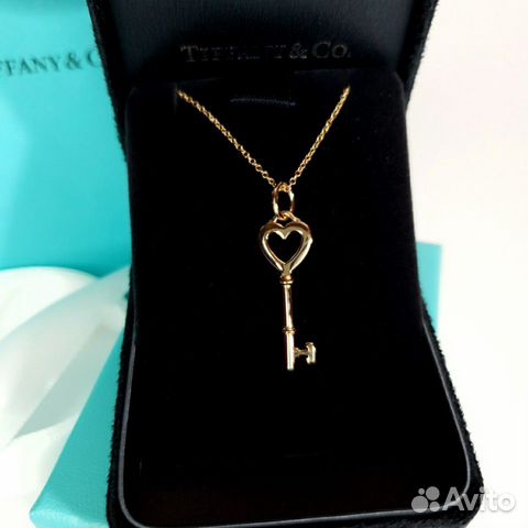 Подвеска кулон ключ Tiffany & Co Heart key Подвеска кулон ключ Tiffany & Co Heart key