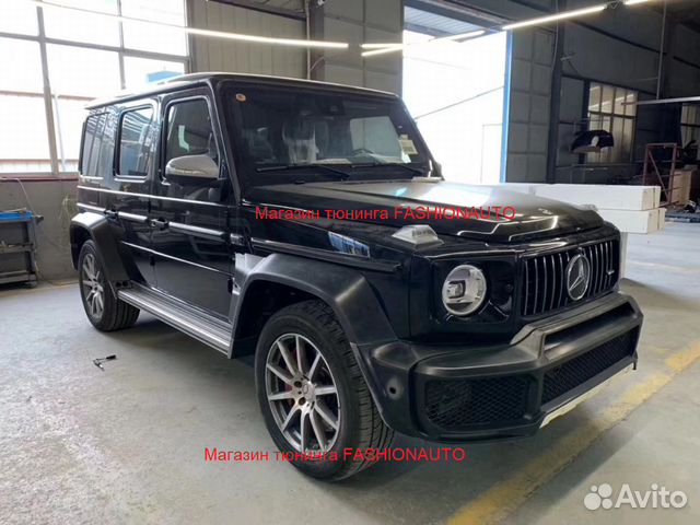 Фейс лифтинг mercedes g klass w 463 brabus