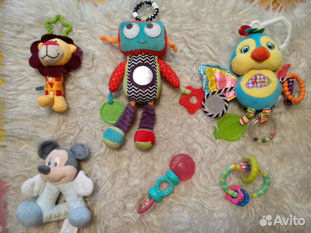 Пакет с игрушками для малышей