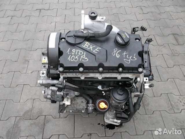Двигатель Ауди A3 II 1.9 TDI BKC,BLS,BXE Двигатель Ауди A3 II 1.9 TDI BKC,BLS,BXE