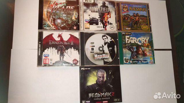 7 лицензионных компьютерных игр + доставка 7 лицензионных компьютерных игр + доставка