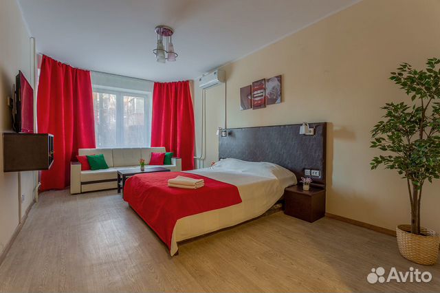 

1-к. квартира, 40 м², 1 кровать