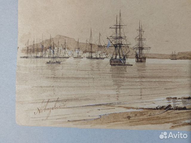 Картина. Гризаль. Корабли Картина. Гризаль. Корабли