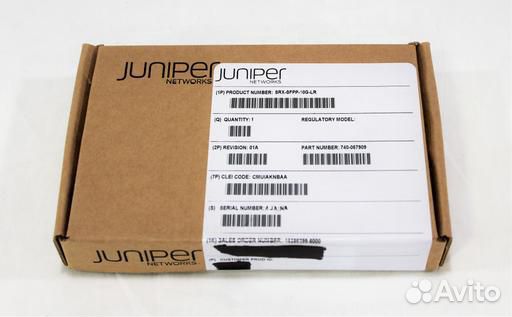 Juniper SFP 10G / 40G новые Juniper SFP 10G / 40G новые