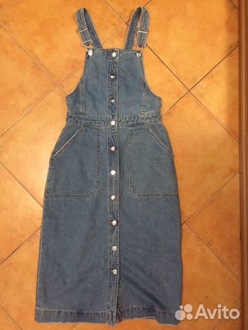 Джинсовый сарафан H&M 36EUR Джинсовый сарафан H&M 36EUR