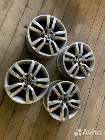 Оригинал Диски VW R16 вместе с датчиками давления Оригинал Диски VW R16 вместе с датчиками давления