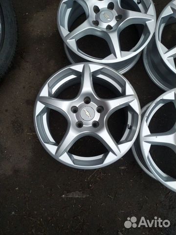 Диски бу литые R15 на Chevrolet Aveo
