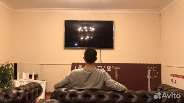 Монтаж TV на стену (настройка smart)