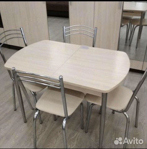 Стол со стульями Сити/Асти можно посмотреть в сало