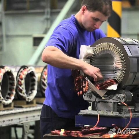 Перемотка, ремонт и обслуживание электродвигателей