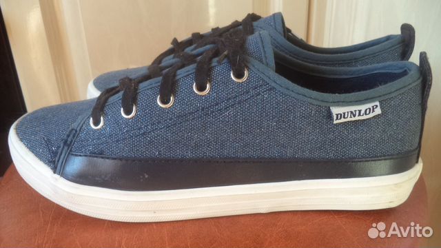 Кеды новые dunlop США/китай текстиль Р.38-39