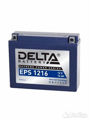 Аккумулятор Delta EPS 1216 для квадроцикла