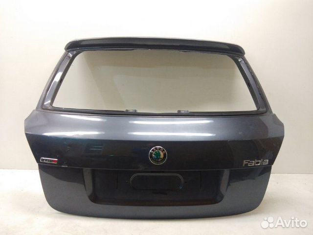 Крышка багажника задняя Skoda Fabia MK2 2007-2014 Крышка багажника задняя Skoda Fabia MK2 2007-2014