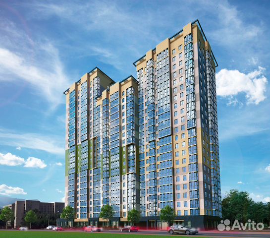 1-к квартира, 32.8 м², 21/22 эт. 1-к квартира, 32.8 м², 21/22 эт.