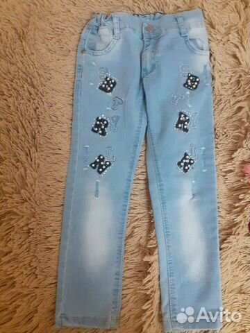 Джинсы для девочки Джинсы для девочки