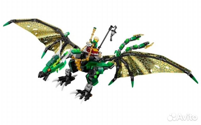 Lego Ninjago 70593 зелёный дракон Lego Ninjago 70593 зелёный дракон