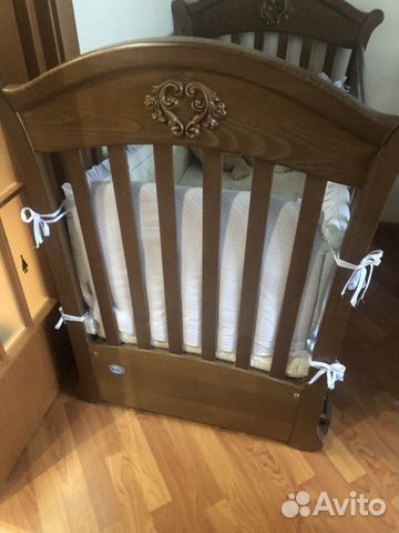 Итальянская детская кроватка pali с маятником