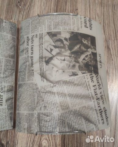 Бра светильник Газета