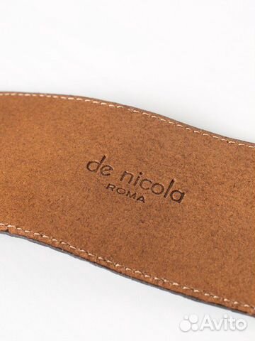 Ремень из кожи питона De Nicola Roma