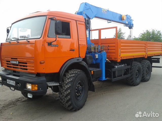 Новый камаз 43118 тягач с кму DongYang 1956 евро 2
