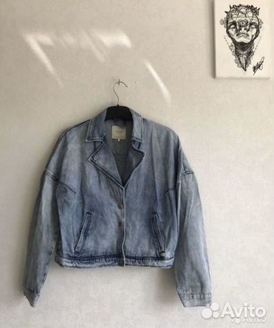 Джинсовка-косуха Zara