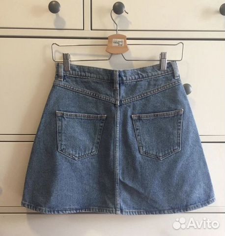 Джинсовая юбка monki