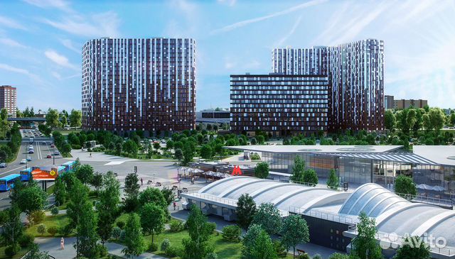 2-к квартира, 54.9 м², 9/22 эт. 2-к квартира, 54.9 м², 9/22 эт.