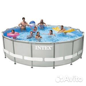 Каркасный бассейн Intex 26726, 457х122 см., артику