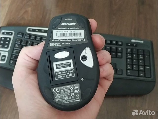 Беспроводная клавиатура и мышь microsoft 6000