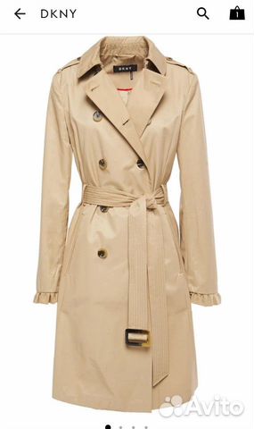 Новый плащ, трентчкот dkny,Л Новый плащ, трентчкот dkny,Л