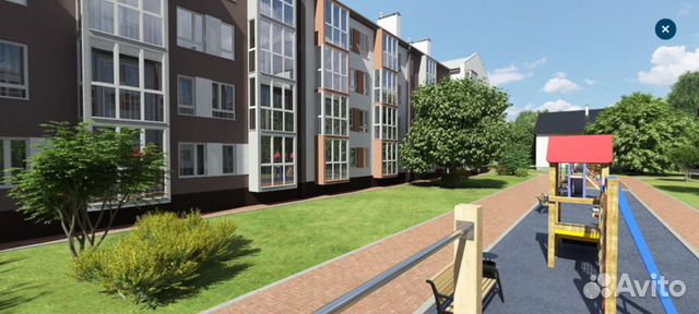 1-к квартира, 40.3 м², 2/4 эт. 1-к квартира, 40.3 м², 2/4 эт.