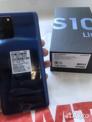 Samsung Galaxy S10 lite/128gb. Новый