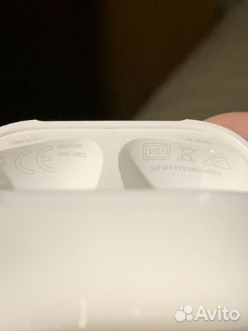 Беспроводные наушники Apple Airpods 1 (оригинал)