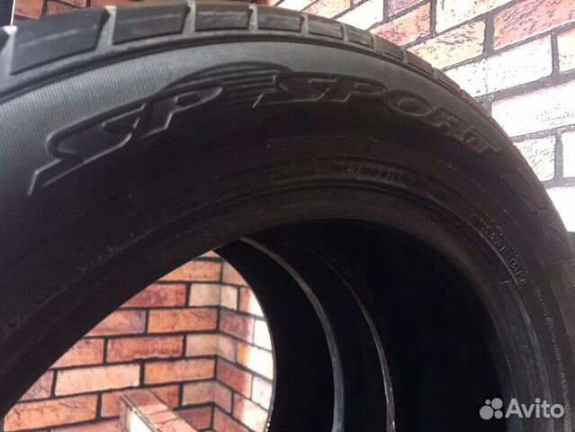 Шины летние r16 205/60 dunlop sport maxx бу