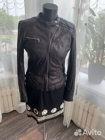 Куртка кожаная vericci 42/44