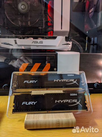 8Gb (2x4) DDR4 оперативная память Kingston HyperX 8Gb (2x4) DDR4 оперативная память Kingston HyperX