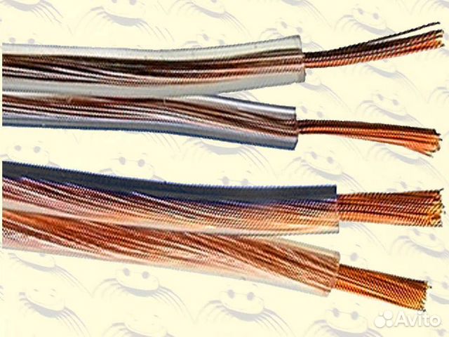 Акустический и сигнальный кабель провод CU+CCS Акустический и сигнальный кабель провод CU+CCS