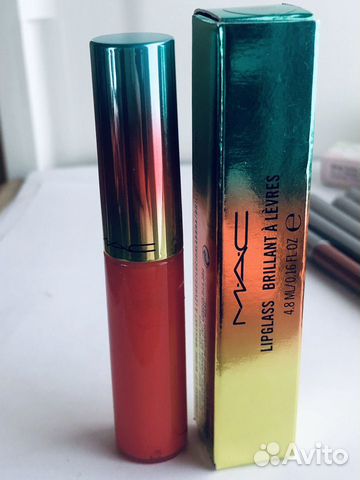 Mac лимит Блеск для губ Новый Оригинал