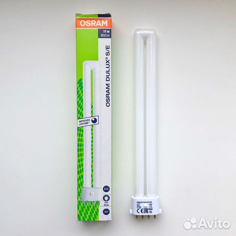 Лампа энергосберегающая osram цоколь 2G7