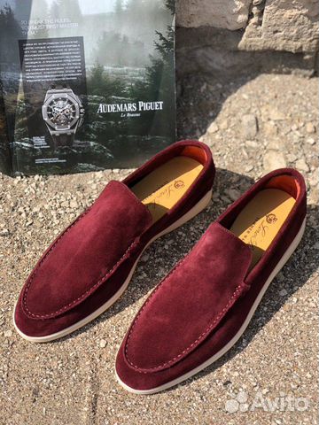 Туфли замшевые Loro Piana Туфли замшевые Loro Piana