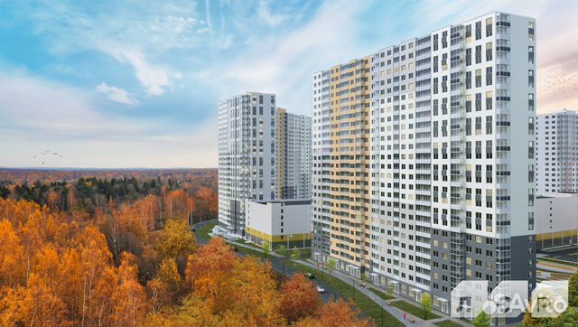1-к квартира, 36.4 м², 15/25 эт.