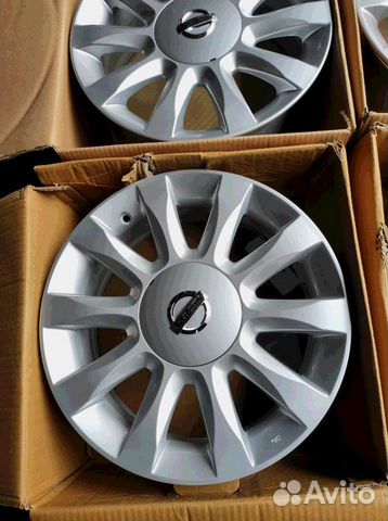 Диски новые литые R16 B на Nissan Renault