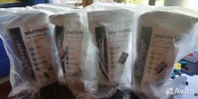 Сахарозаменители DopDrops Эритритол, Стевия Сахарозаменители DopDrops Эритритол, Стевия