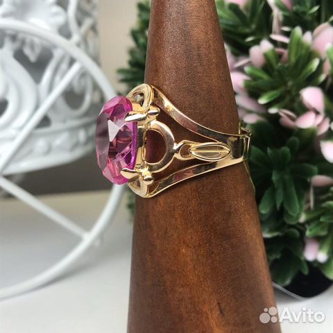 Золотое советское кольцо 583 пробы (354705)