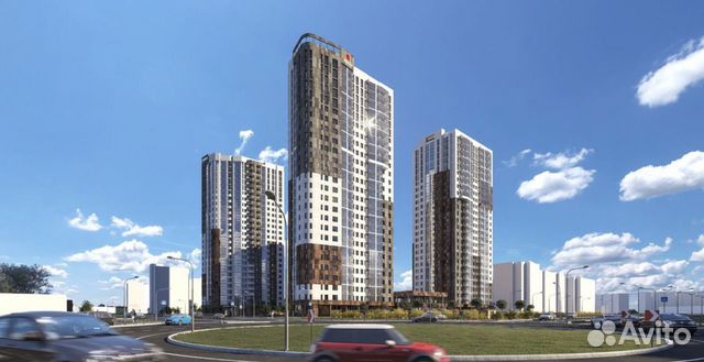 1-к квартира, 43.8 м², 11/25 эт.