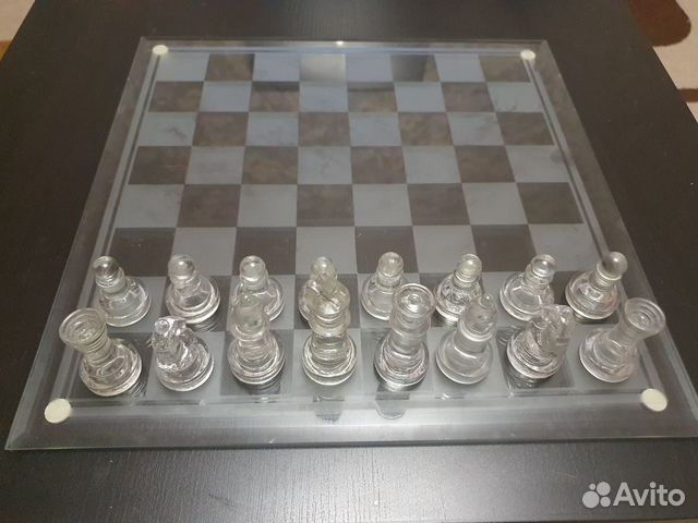 Стеклянный набор настольных игр 6 в 1