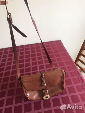 Сумка Massimo Dutty через плечо из натур. кожи