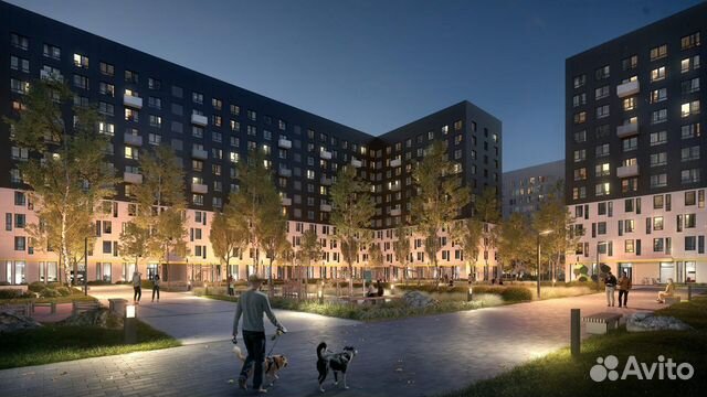 1-к квартира, 42.4 м², 6/11 эт. 1-к квартира, 42.4 м², 6/11 эт.